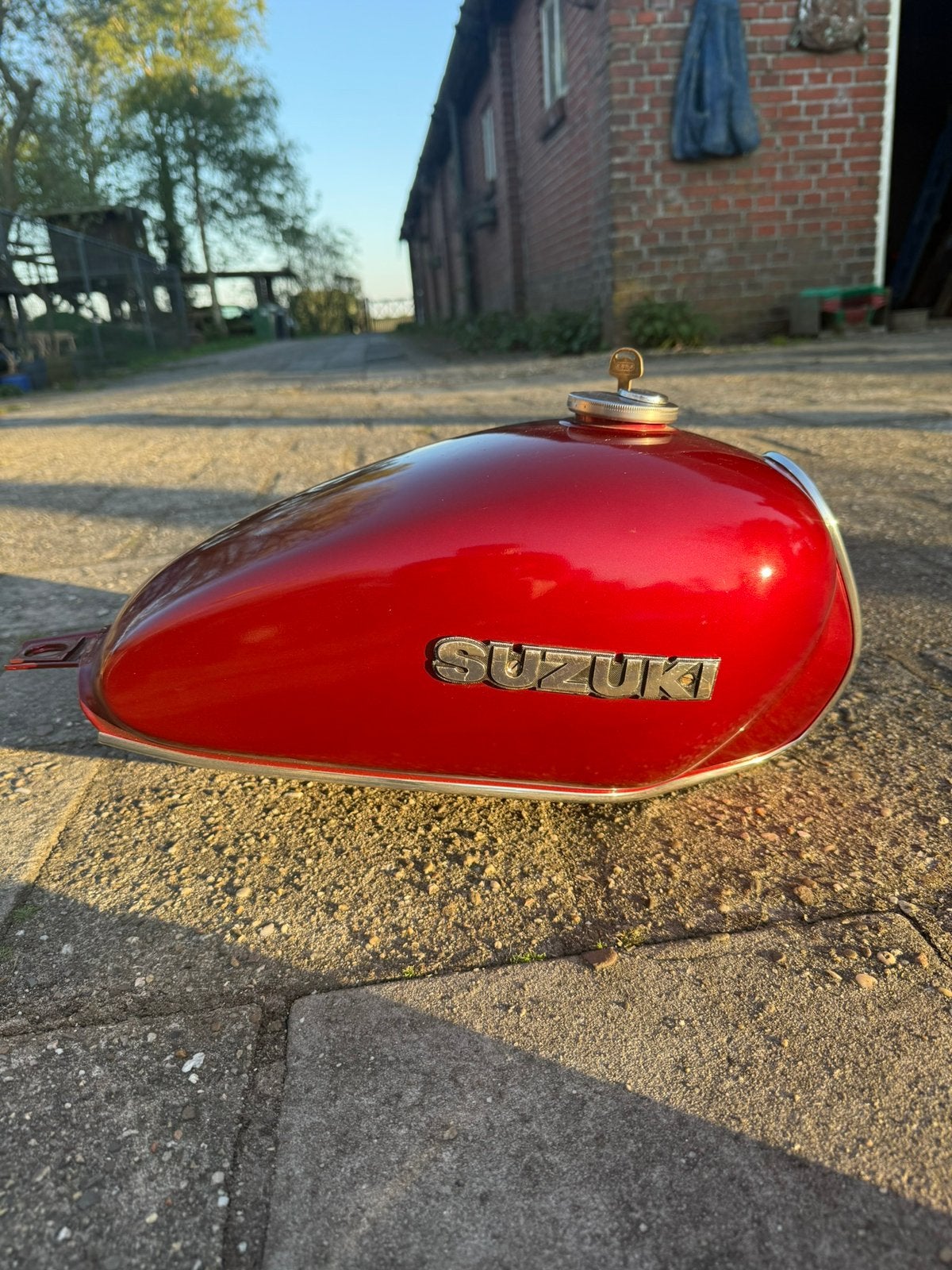 Suzuki ZR50 tank met zijkappen, Ophalen of Verzenden, Gebruikt, Tank, Overige merken