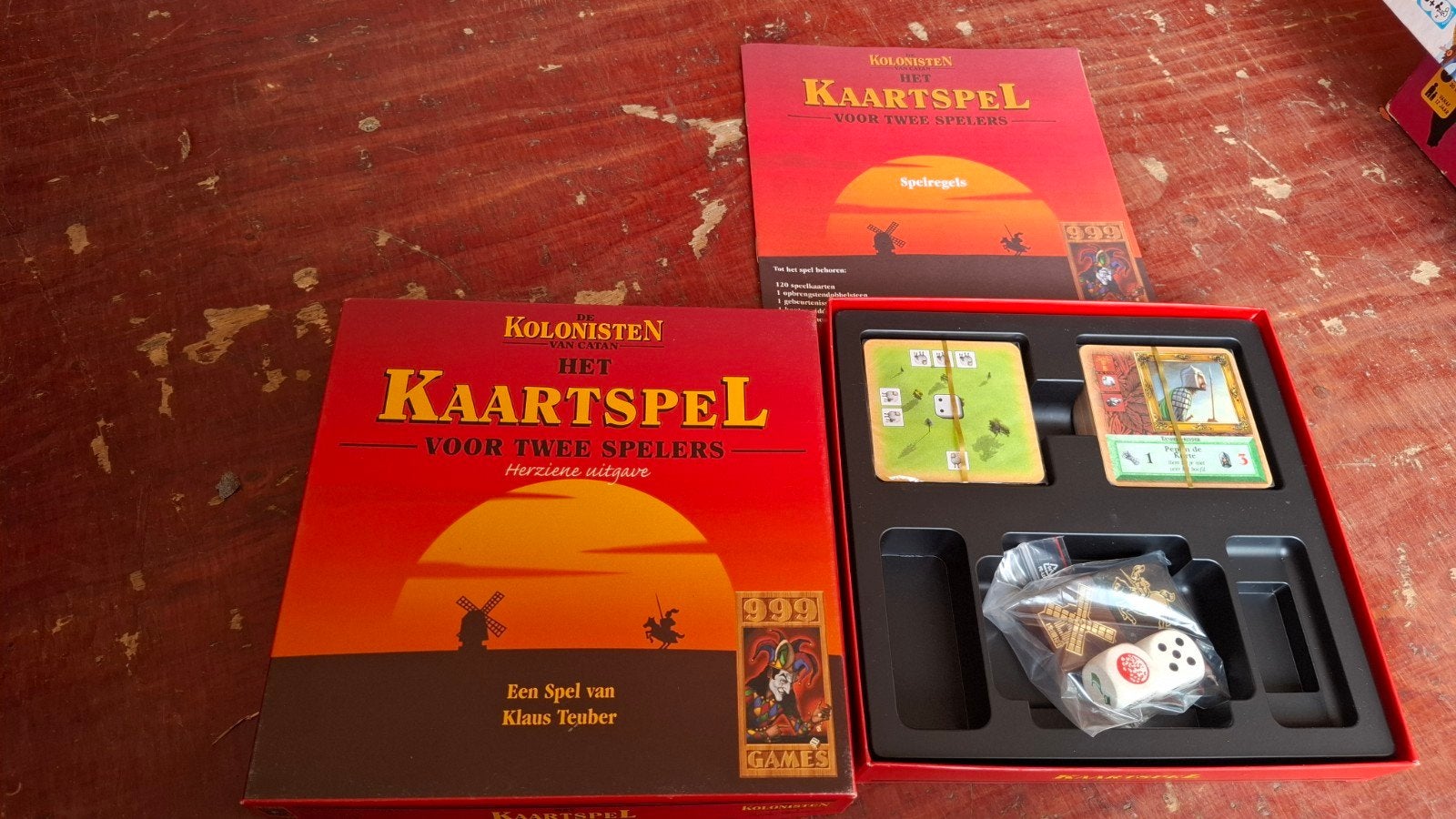 Kolonisten van catan kaartspel, Een of twee spelers, Ophalen of Verzenden, Nieuw, 999 Games