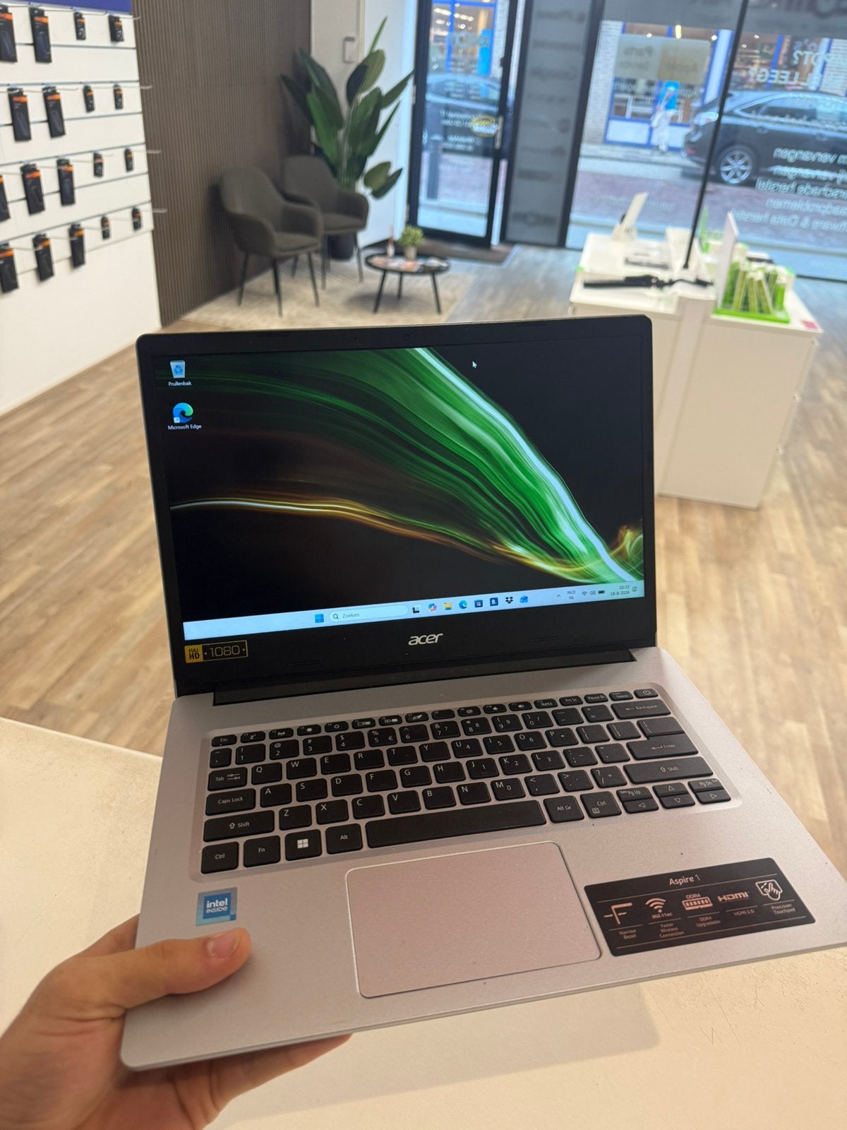 Acer Aspire 1 A114-33 | 14 inch | 128GB | Windows 11, Ophalen of Verzenden, Zo goed als nieuw, 14 inch, 2 tot 3 Ghz