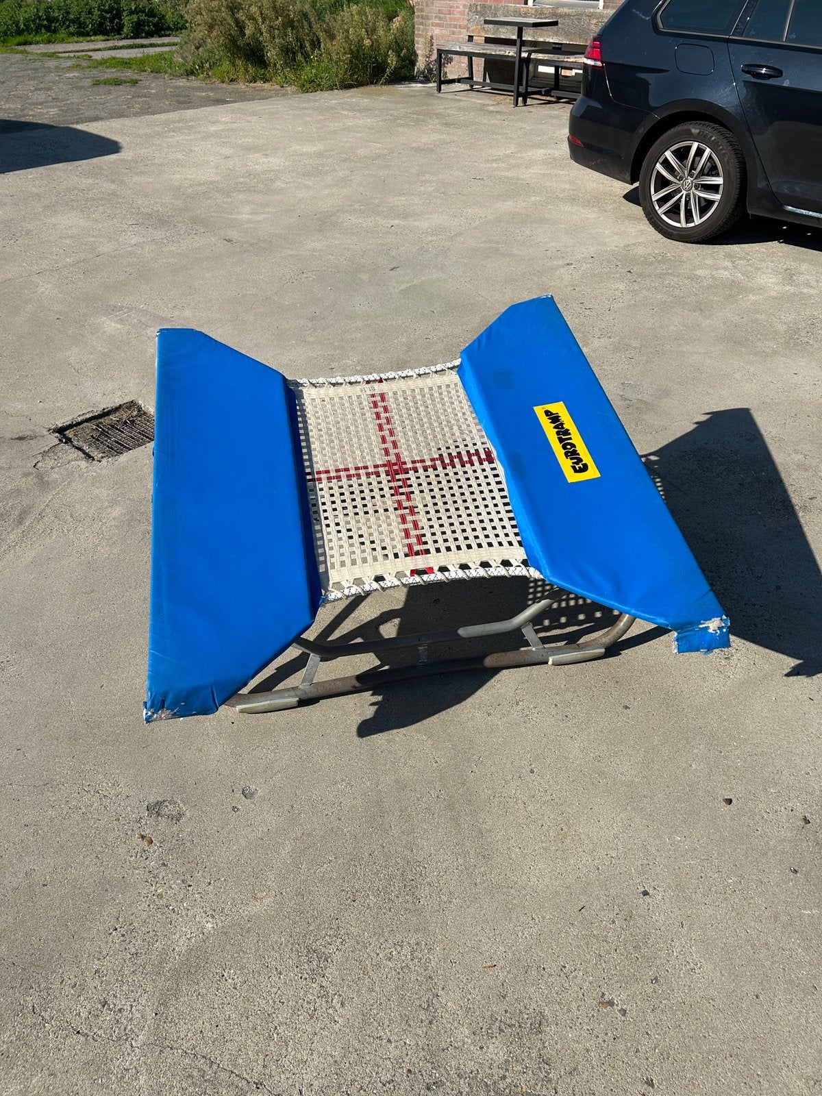 Eurotramp - Vlinder trampoline, Maat 36 t/m 42, Ophalen, Zo goed als nieuw, Materiaal