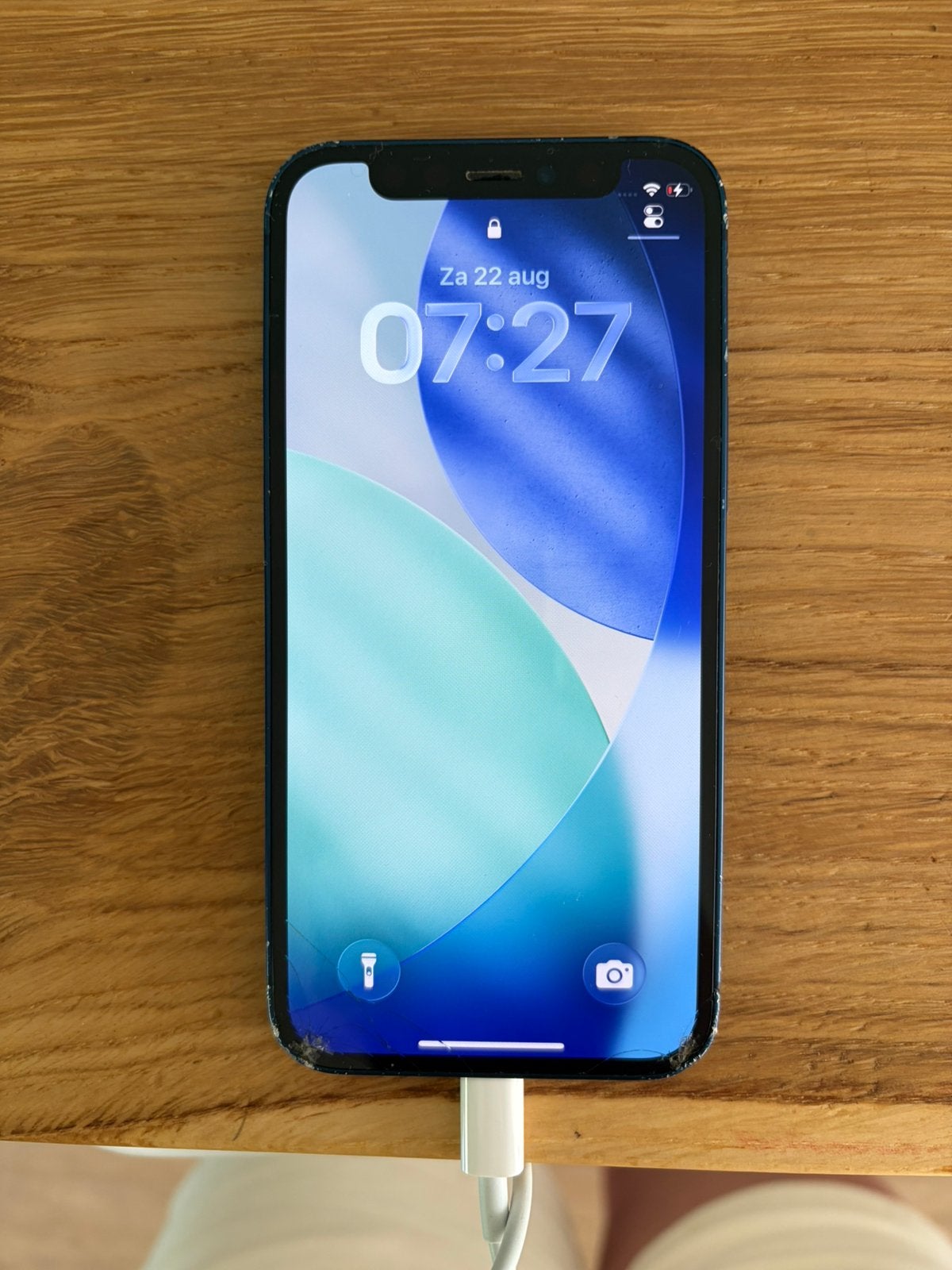 Iphone 12 mini, blauw, 128GB (beschadigd), Ophalen of Verzenden, 76 %, Zonder abonnement, 128 GB