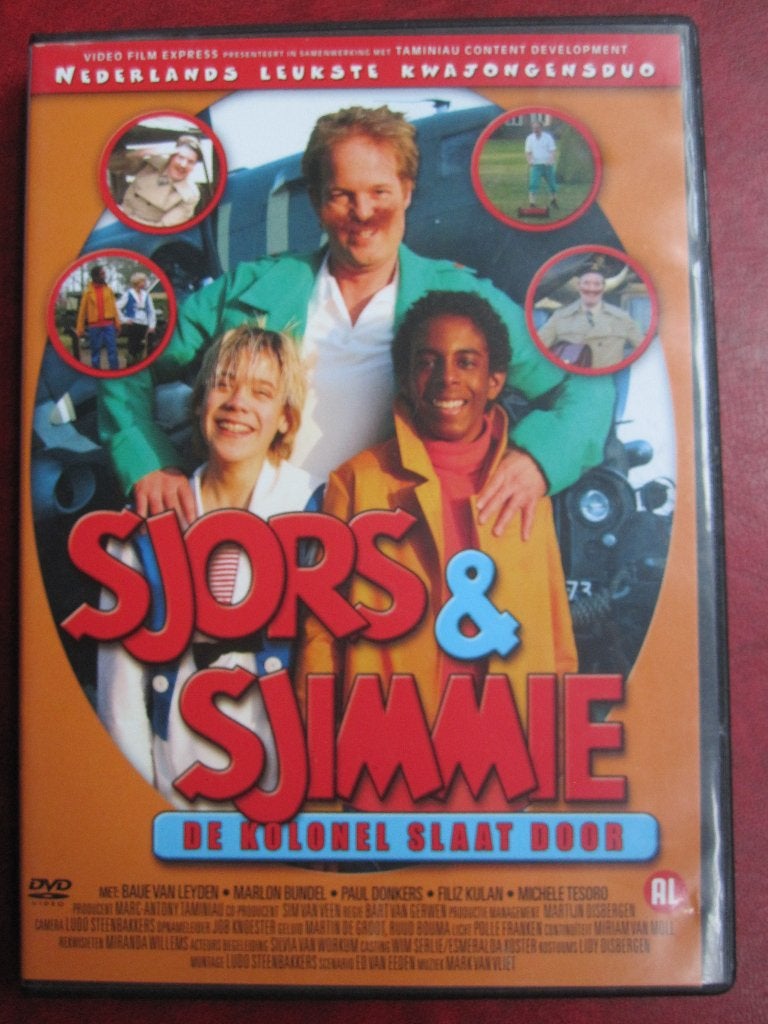 Sjors en Sjimmie De kolonel slaat door, Cd's en Dvd's, Alle leeftijden, Zo goed als nieuw, Komedie, Film