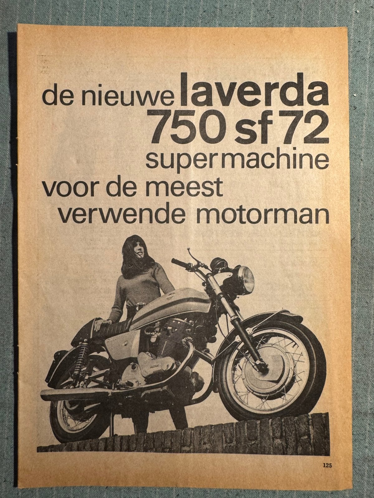 Advertentie 1972 Laverda 750SF, Verzenden, Zo goed als nieuw, Motoren