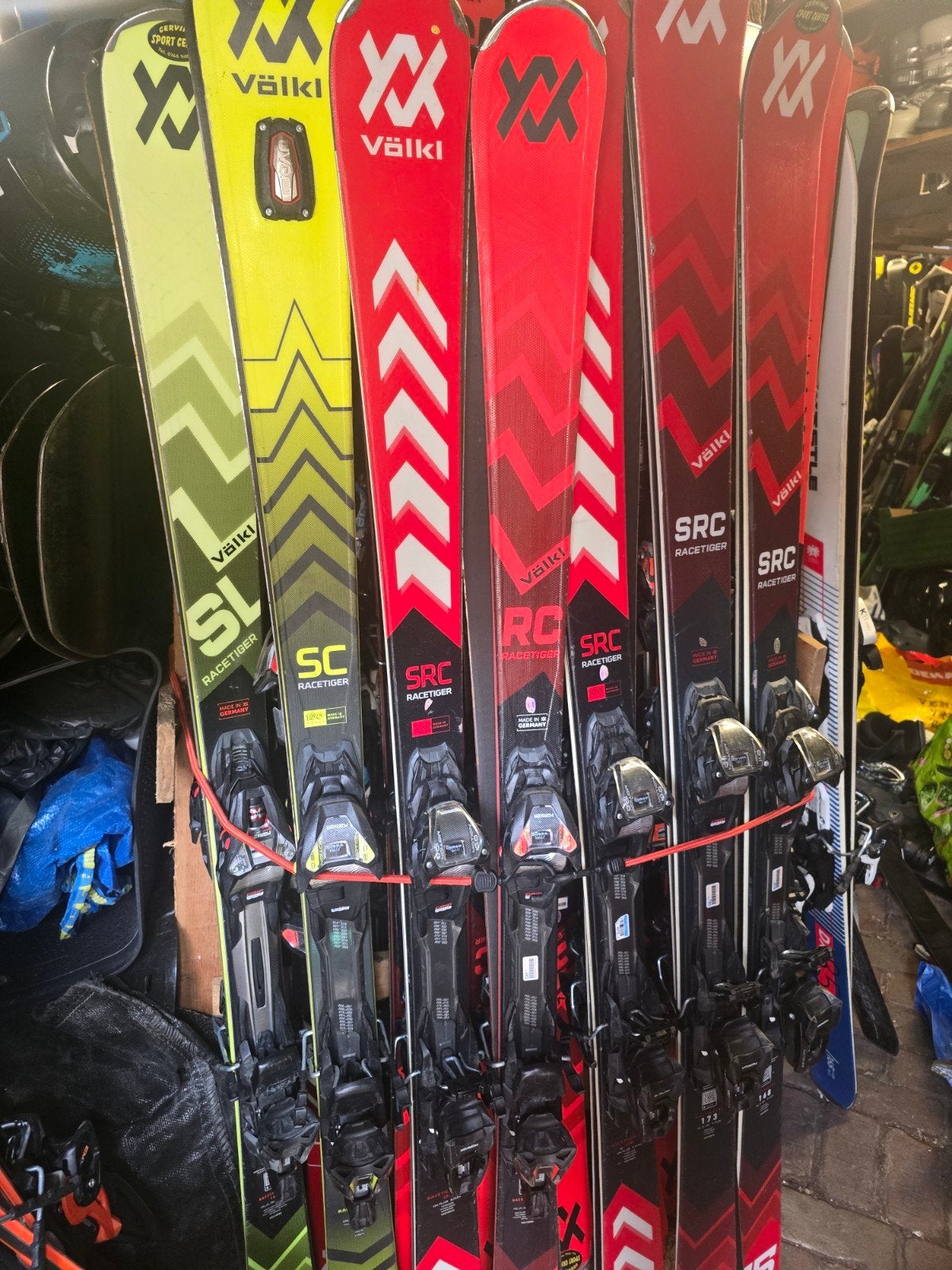 Volkl racetiger top skis sc rc gs sl