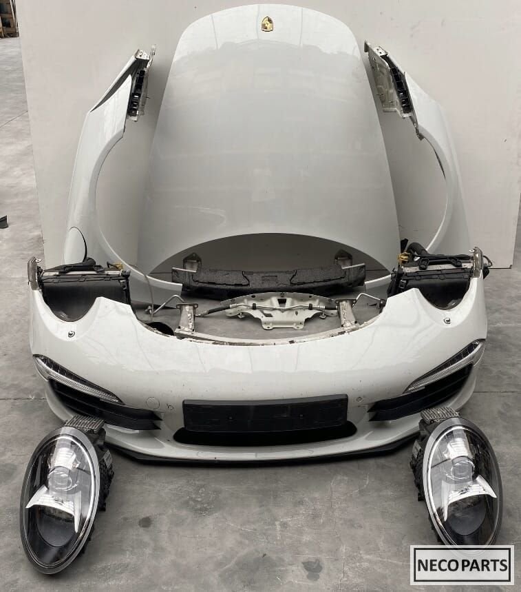PORSCHE 991 911 CARRERA VOORKOP BUMPER LED XENON KLEUR C9A, Auto-onderdelen, Gebruikt, -, Porsche, Ophalen of Verzenden