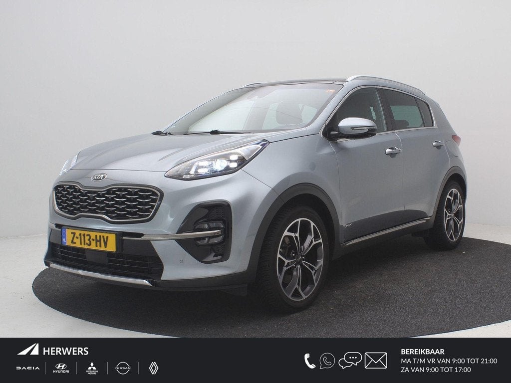 Kia Sportage 1.6 T-GDI 4WD GT-Line Edition PlusLine / 100% O, Auto's, Kia, Gebruikt, 4 cilinders, Leder, Bedrijf