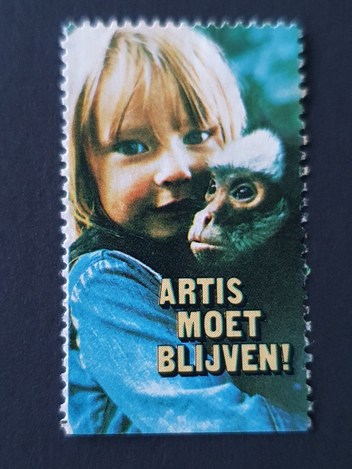 Zegel " Artis moet blijven ", Ophalen of Verzenden