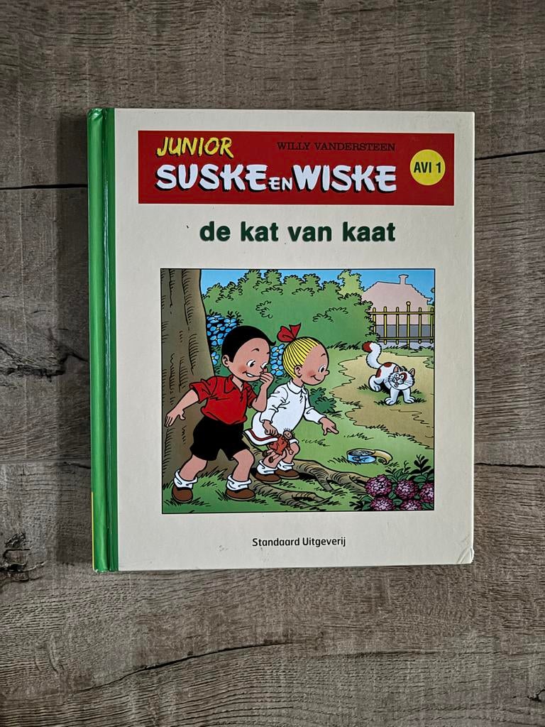 Suske en Wiske Junior - De kat van Kaat (AVI 1), Boeken, Kinderboeken | Jeugd | onder 10 jaar, Zo goed als nieuw, Fictie algemeen