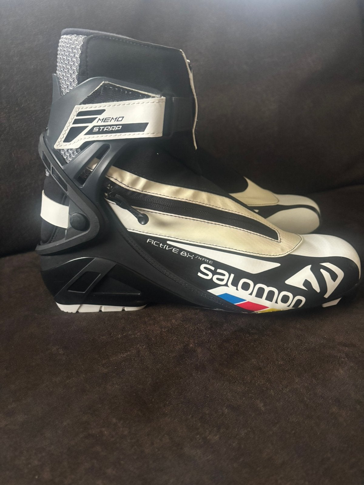 Salomon active schaats schoenen (47 1/3), Ophalen of Verzenden, Zo goed als nieuw, Noren, Overige merken
