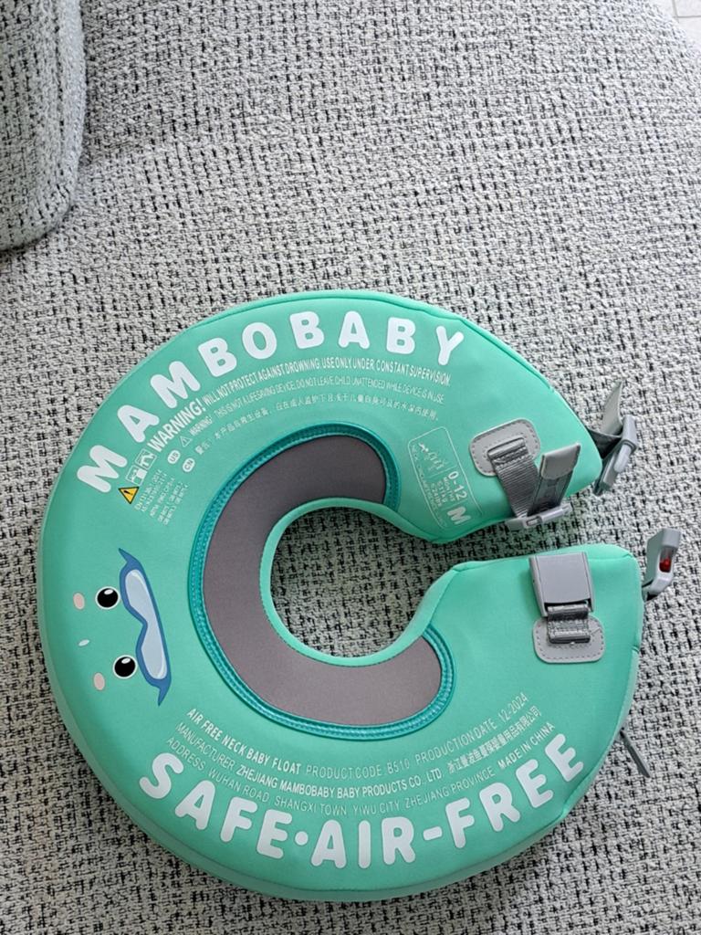Mambobaby Babyfloat Nekring - Veilig Zwemplezier voor Baby's, Ophalen of Verzenden, Zo goed als nieuw