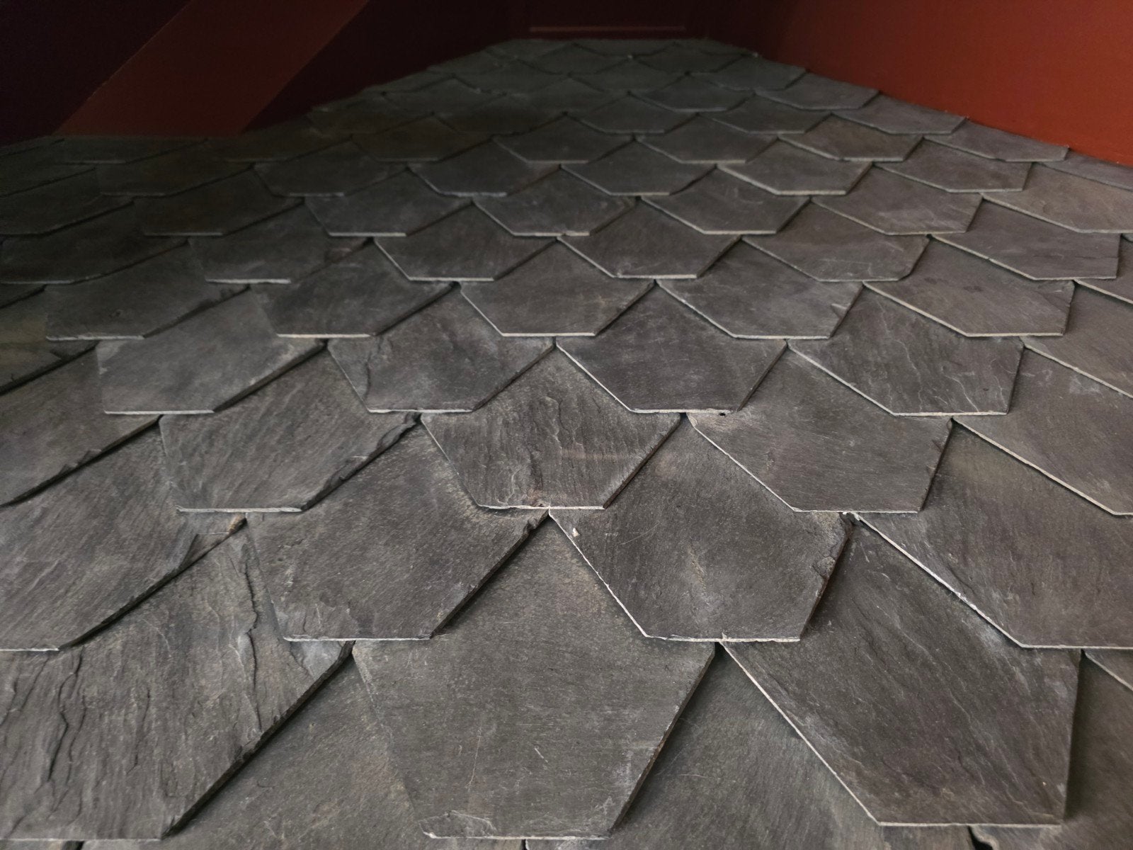 dak leien 350 st., Ophalen, 5 tot 10 m², Zo goed als nieuw, Overige kleuren