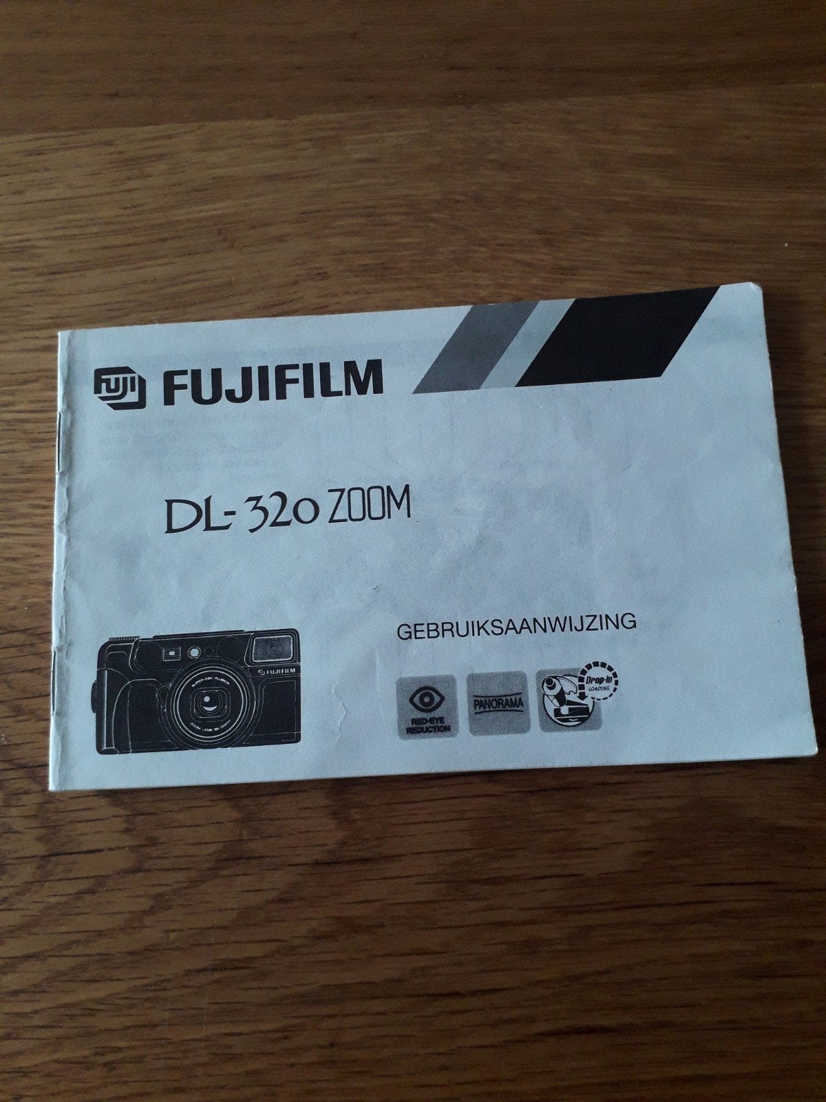 Gebruiksaanwijzing Fujifilm DL-320 zoom, Ophalen of Verzenden, Zo goed als nieuw, Fujifilm, Fotocamera