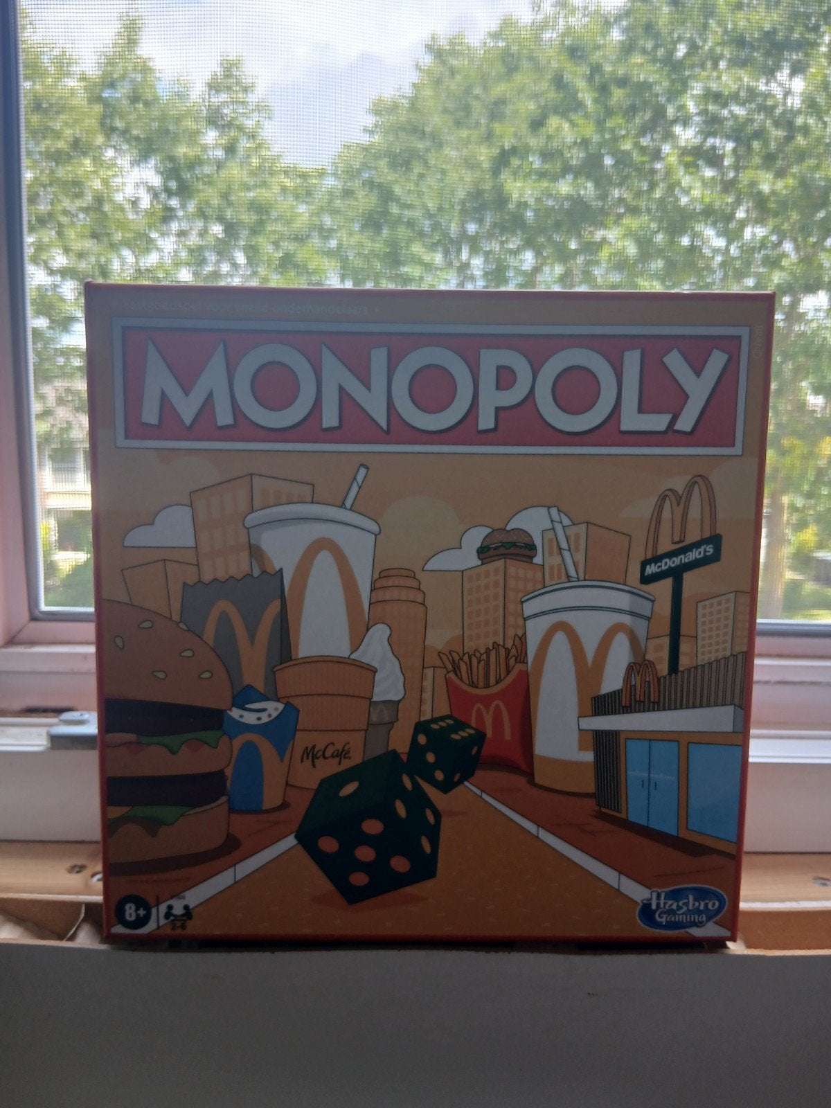 Monopoly McDonald's, Ophalen, Vijf spelers of meer, Zo goed als nieuw, Hasbro Gaming