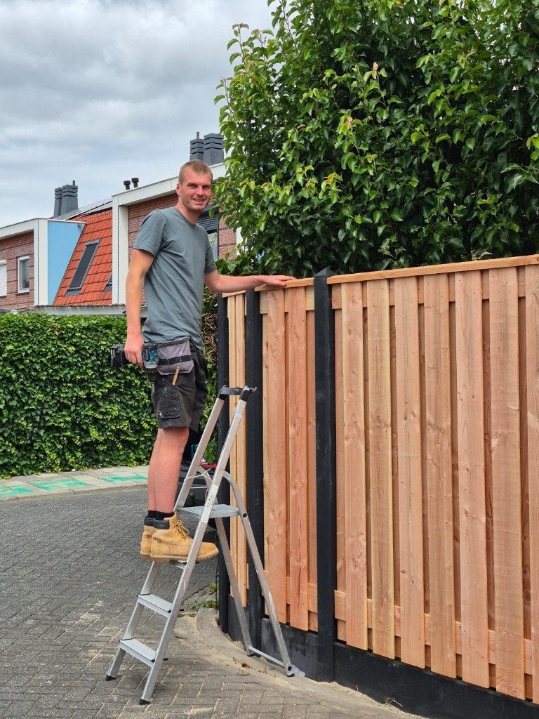 Schuttingen, Tuin en Terras, Schuttingen, Ophalen, Hout, Minder dan 3 meter, 1 tot 2 meter
