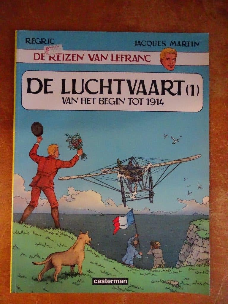 de reizen van Lefranc de luchtvaart deel 1, Eén stripboek, Ophalen, Gelezen