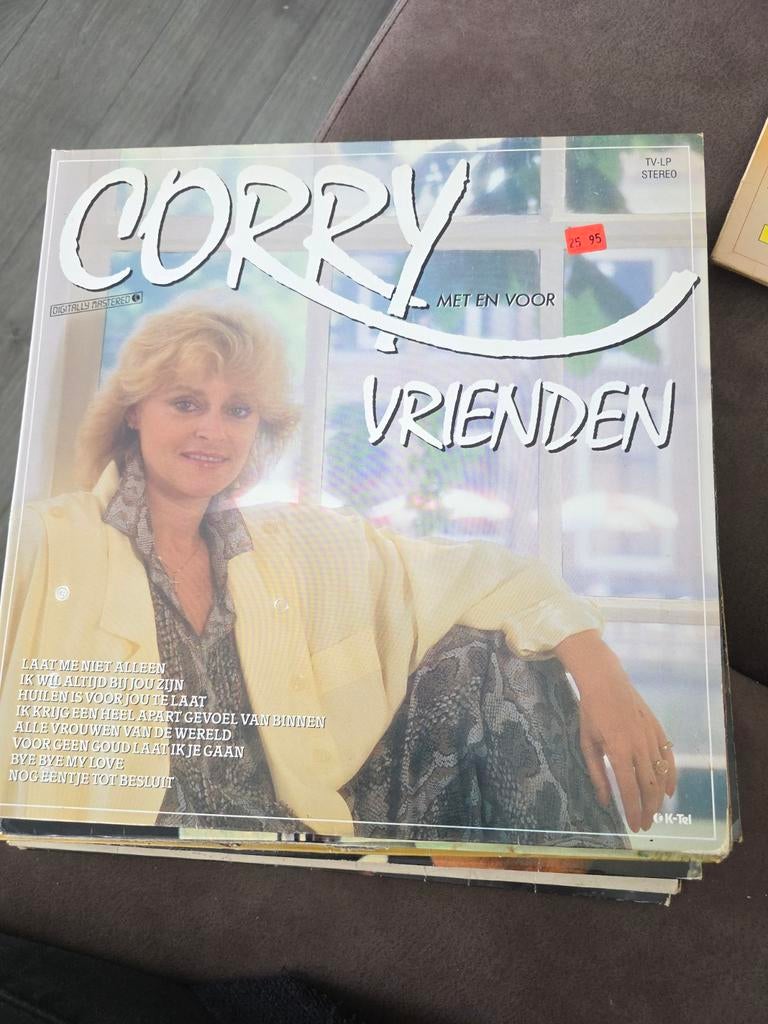LP Corry met en voor vrienden, Ophalen, Gebruikt, 12 inch, Nederlandstalig