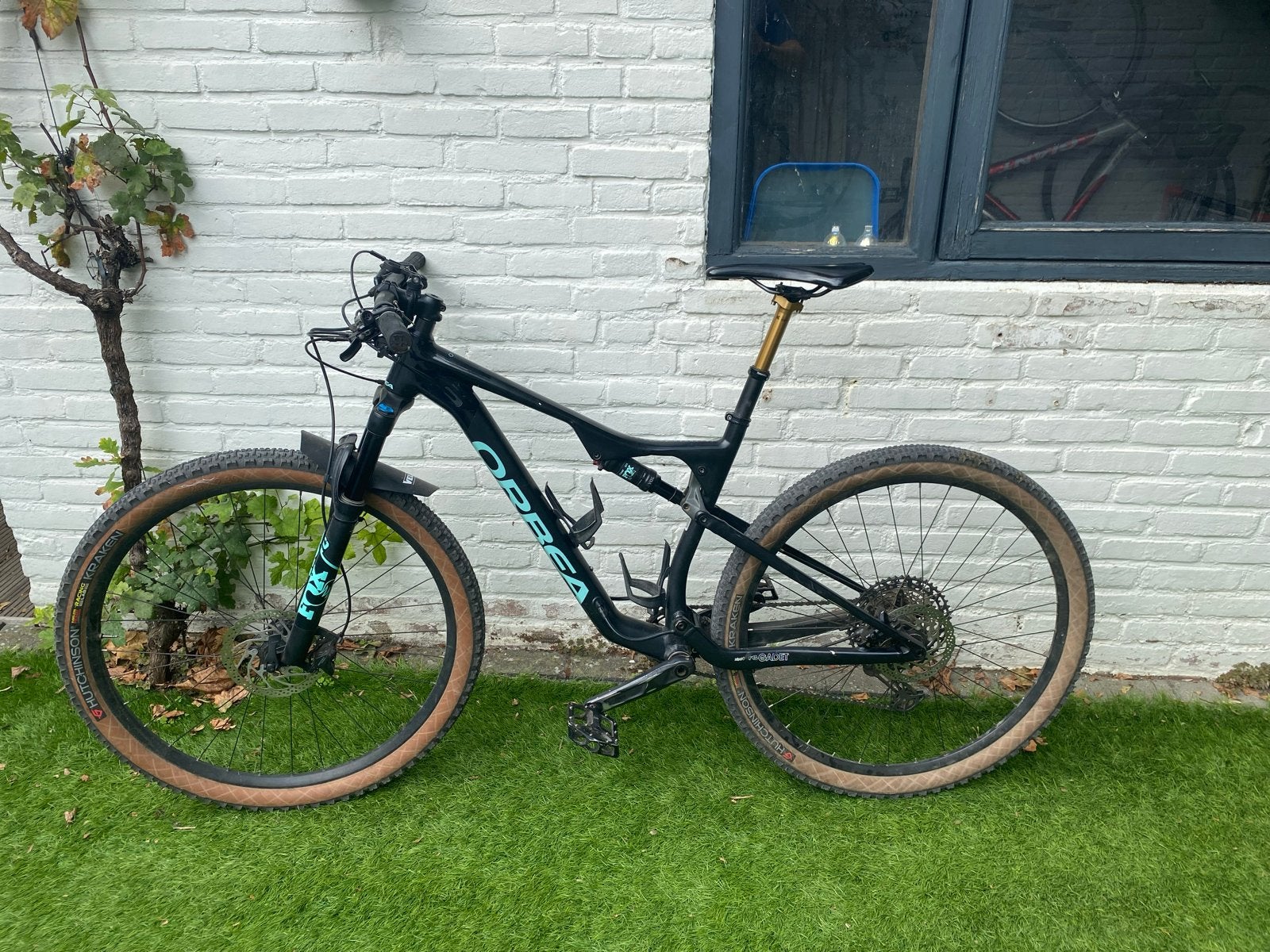 Orbea Oiz H30 full suspension met dropper (aluminium), Fietsen en Brommers, Zo goed als nieuw, Schijfrem, 53 tot 57 cm, Ophalen