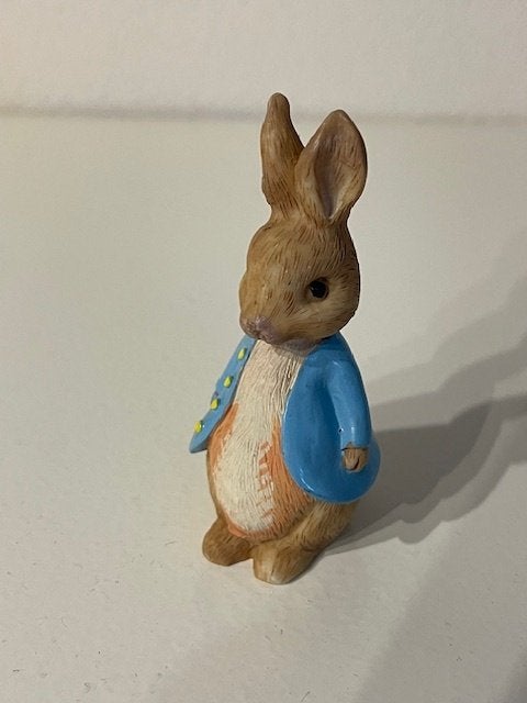 Beatrix Potter Konijn Peter Rabbit Beeldje, Als Nieuw, Verzamelen, Beelden en Beeldjes, Ophalen of Verzenden, Zo goed als nieuw