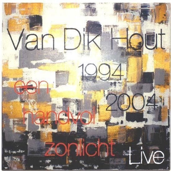 VAN DIK HOUT - Een Hand Vol Zonlicht (inclusief bonus-DVD), Ophalen of Verzenden, Zo goed als nieuw, Pop, Live-album