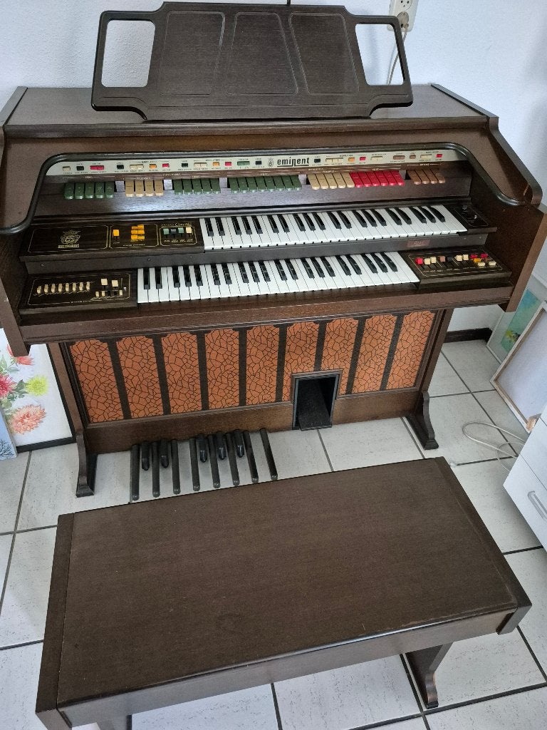 Orgel eminent 1500, Ophalen, Gebruikt, 2 klavieren, Orgel