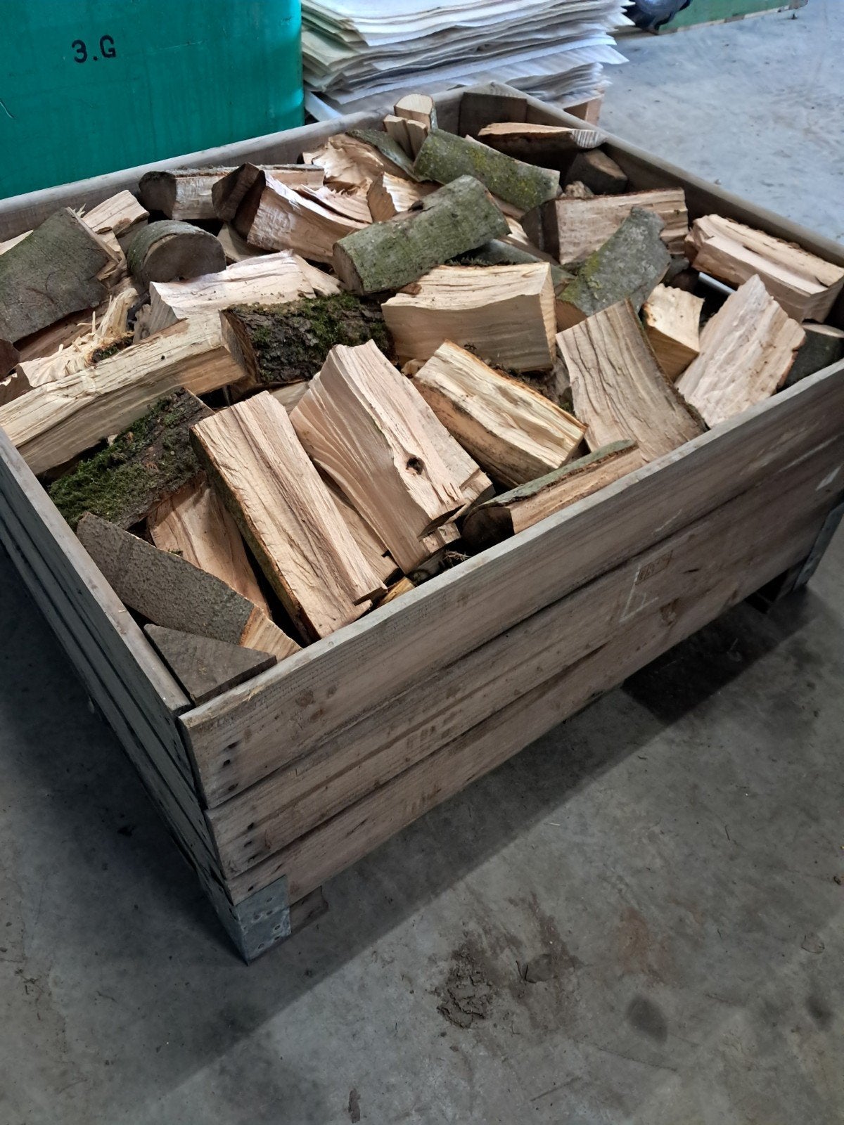 kachelhout haardhout mix, Tuin en Terras, 3 tot 6 m³, Ophalen, Blokken