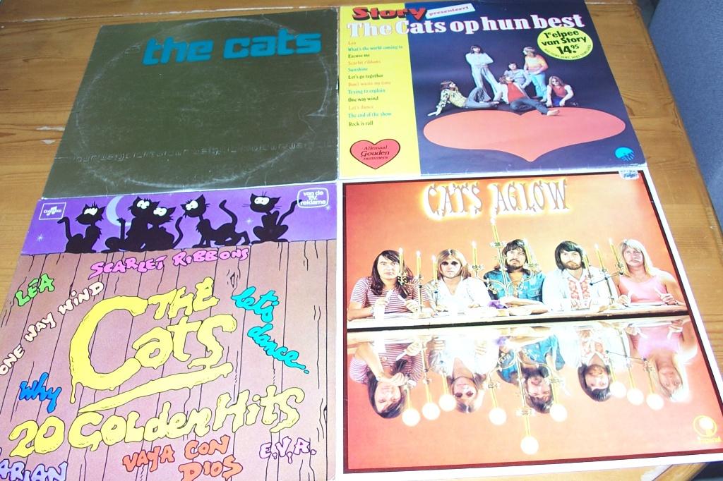 the cats 5 lp's, Ophalen of Verzenden, Gebruikt, 12 inch