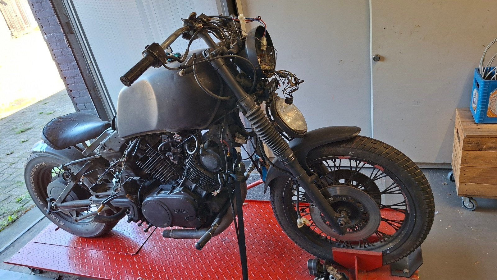 yamaha xv 1000 se, Ophalen, Gebruikt