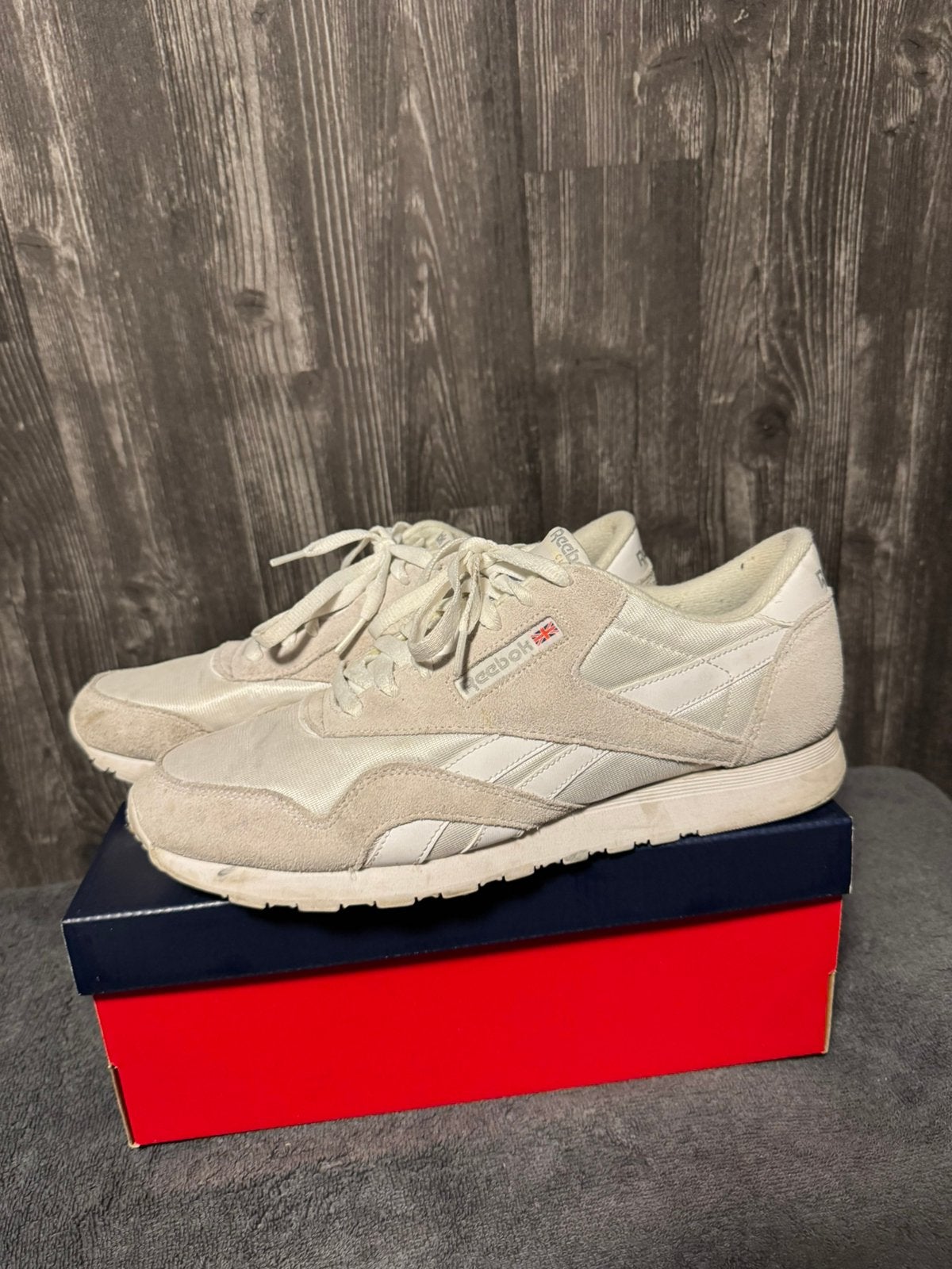 Reebok Sneakers 45, Kleding | Heren, Wit, Ophalen of Verzenden, Sneakers of Gympen, Zo goed als nieuw