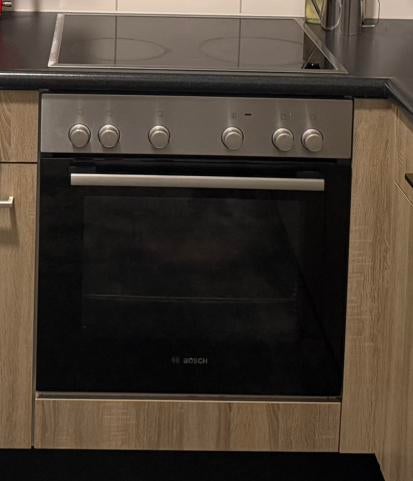 Bosch inbouw kookplaat met oven, Huis en Inrichting, Keuken | Complete keukens, Ophalen, Gebruikt