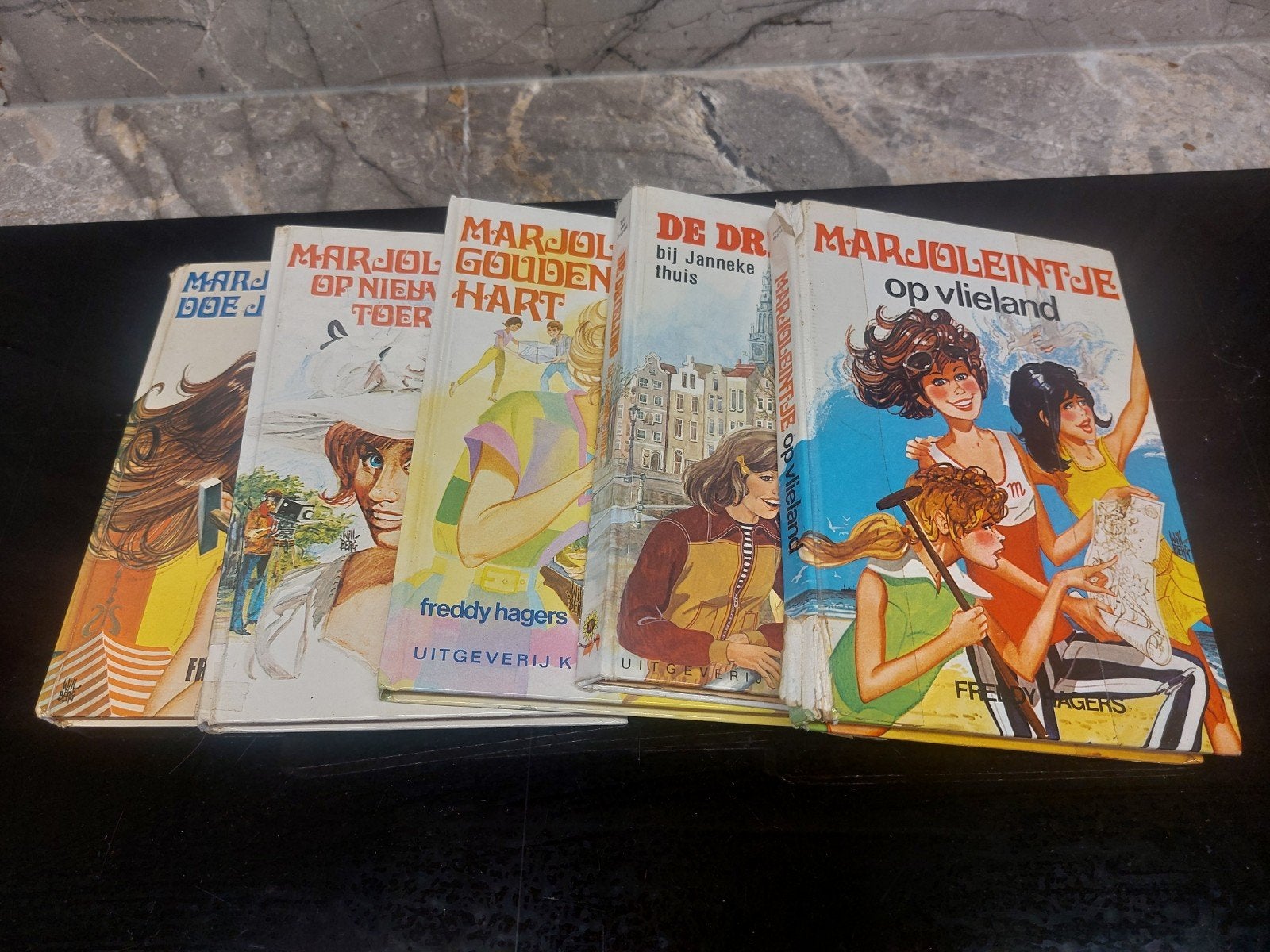 Marjoleintje Boekenreeks - Freddy Hagers (5 Boeken), Boeken, Ophalen of Verzenden, Gelezen, Freddy Hagers, Fictie