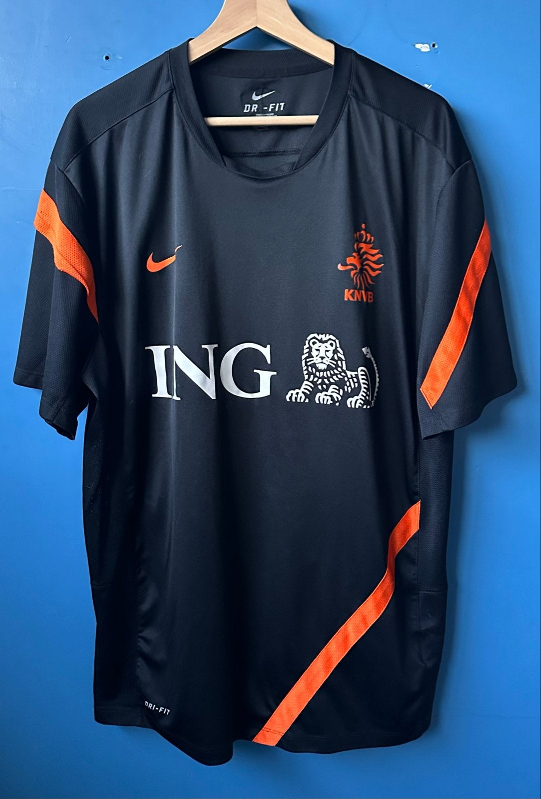 Nike Nederlands Elftal Trainingsshirt 2012-2013 - 2XL, Ophalen of Verzenden, Gebruikt