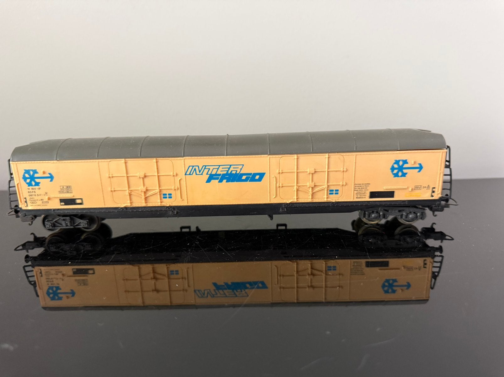 Lima Inter Frigo Wagon - Gebruikt, Wisselstroom, Ophalen of Verzenden, Analoog, Märklin