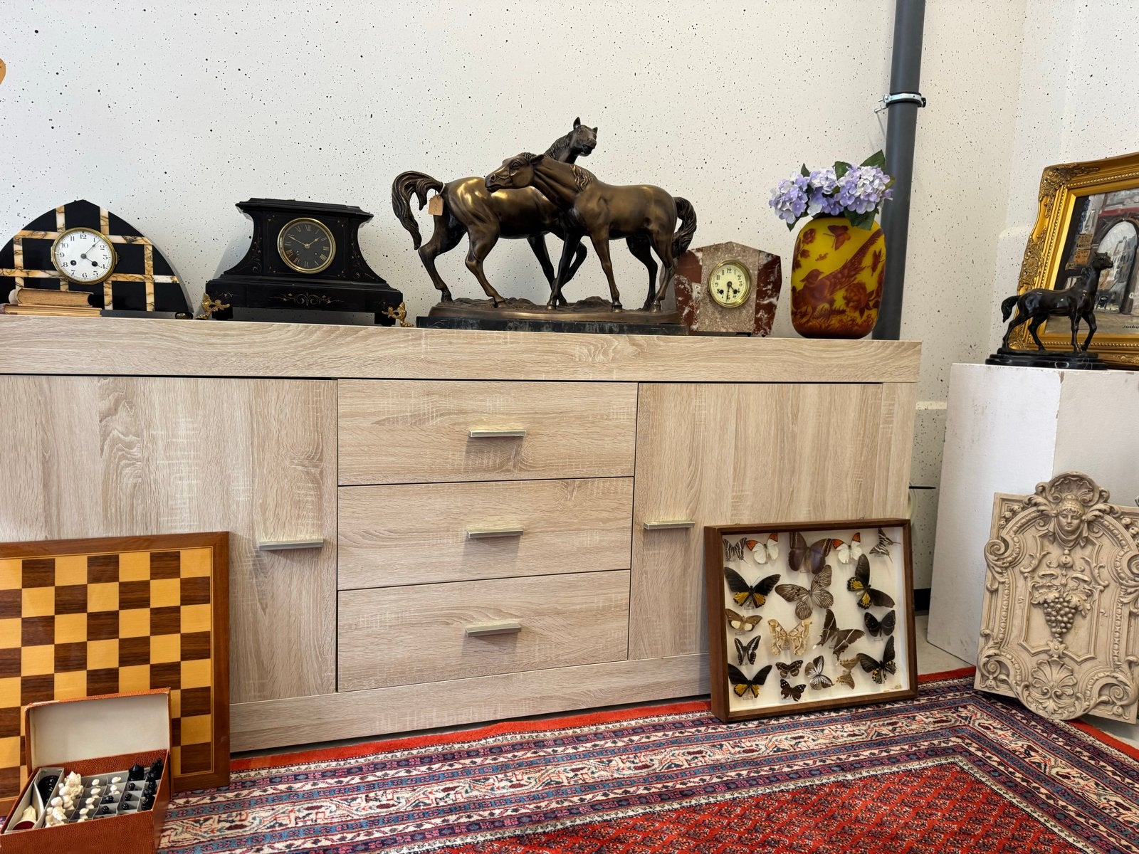Sidetable / Dressoir met lades en deuren, Antiek en Kunst, Ophalen