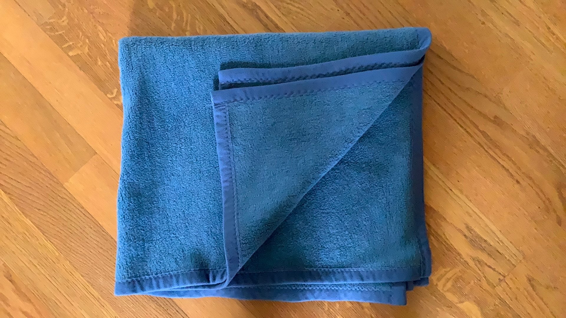 Babydeken katoenen fleece, Kinderen en Baby's, Gebruikt, Ademend, Ophalen of Verzenden, Deken