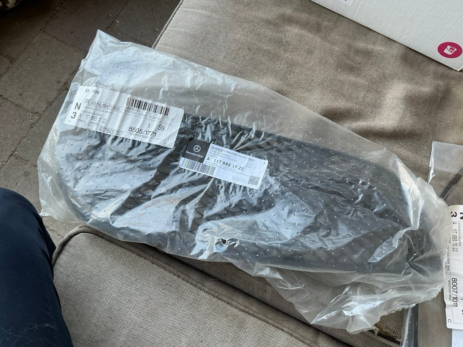 Afdekking bumper Mercedes, Ophalen of Verzenden, Nieuw, Mercedes-Benz