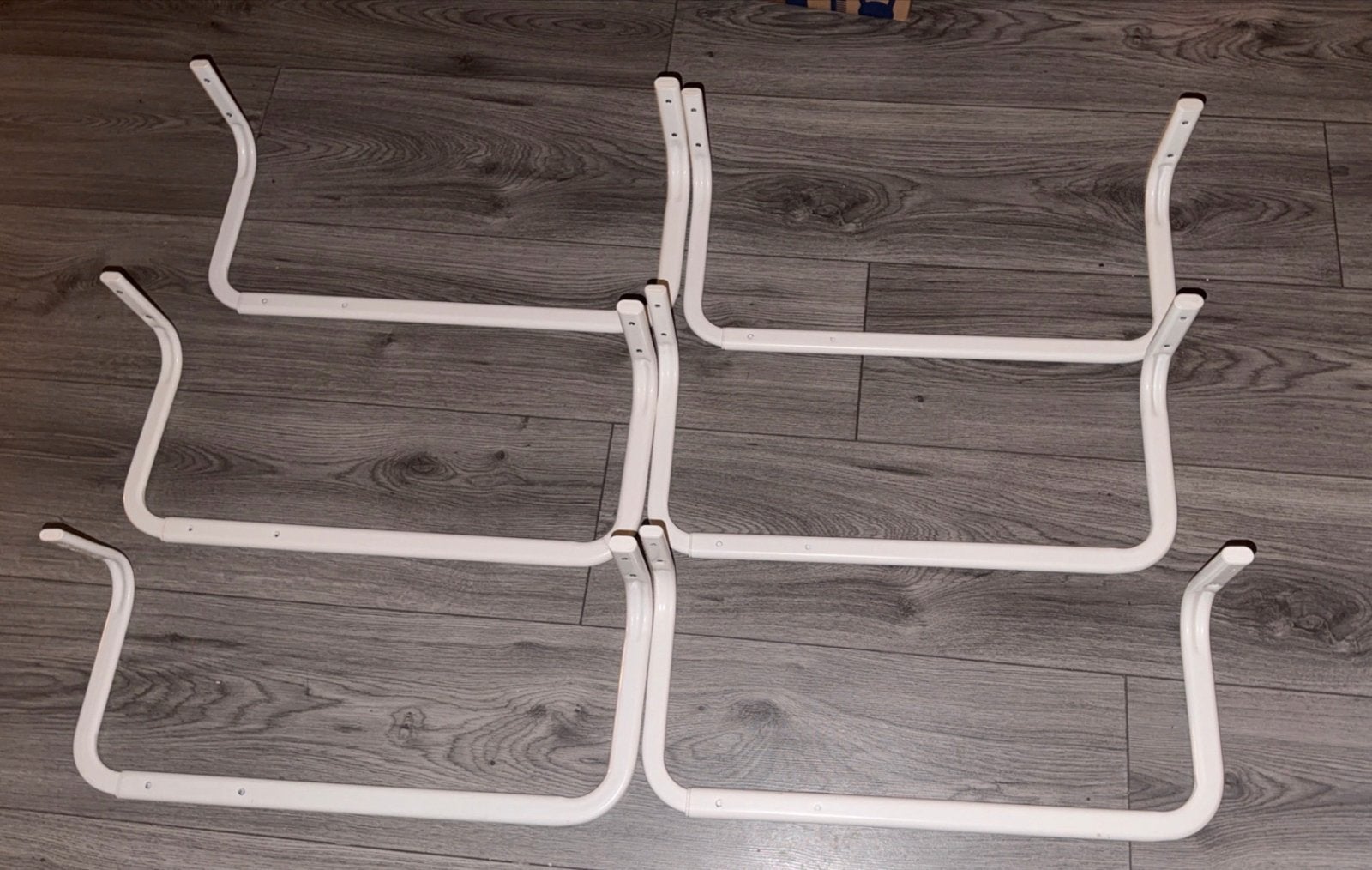 6x Kledingrekken Ikea - Wit, Ophalen, Gebruikt