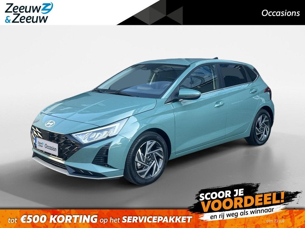 Hyundai i20 1.0 T-GDI Premium | AUTOMAAT | TREKHAAK | CARPLA, Auto's, Hyundai, 12 maanden, Gebruikt, Euro 6, Automatische klimaatregeling