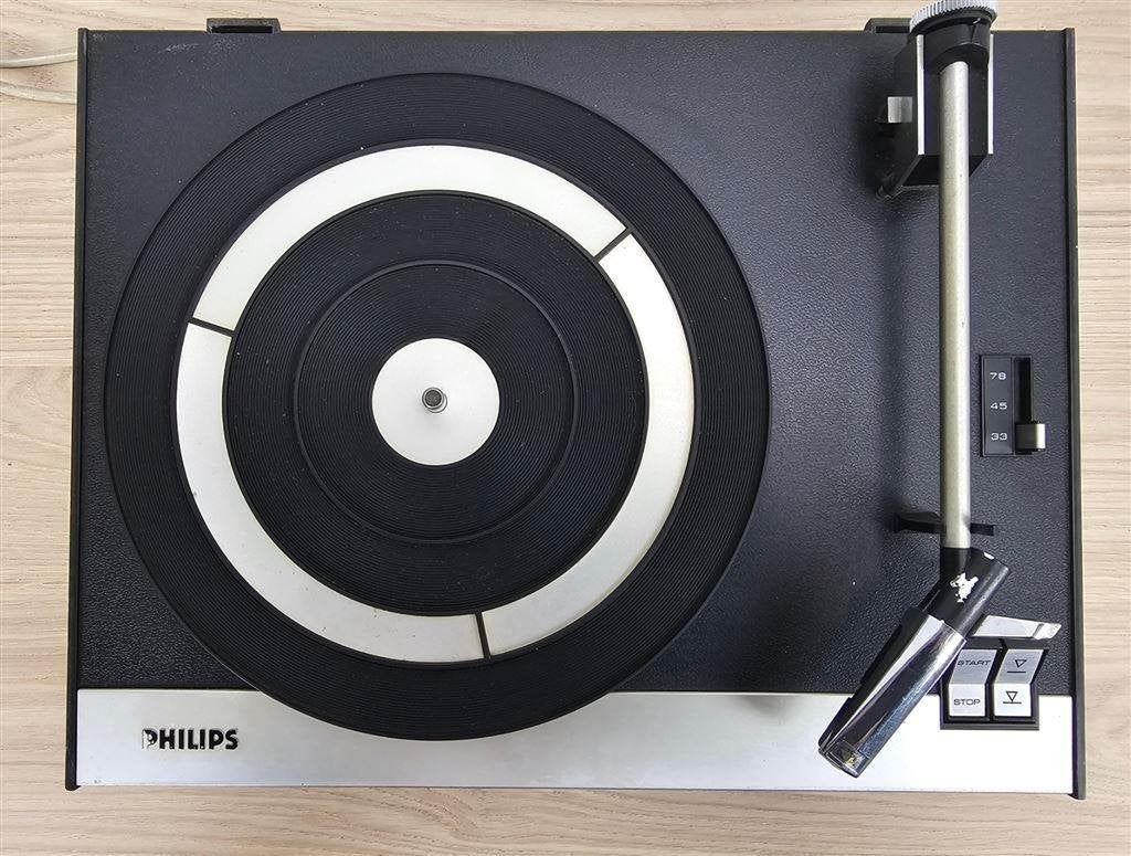 Philips 22GA105 platenspeler uit 1971, Audio, Tv en Foto, Platenspelers, Ophalen of Verzenden, Gebruikt, Thorens