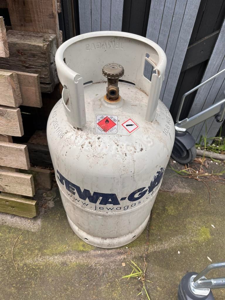 Propaan gasfles leeg, Caravans en Kamperen, Kampeeraccessoires, Ophalen of Verzenden, Zo goed als nieuw