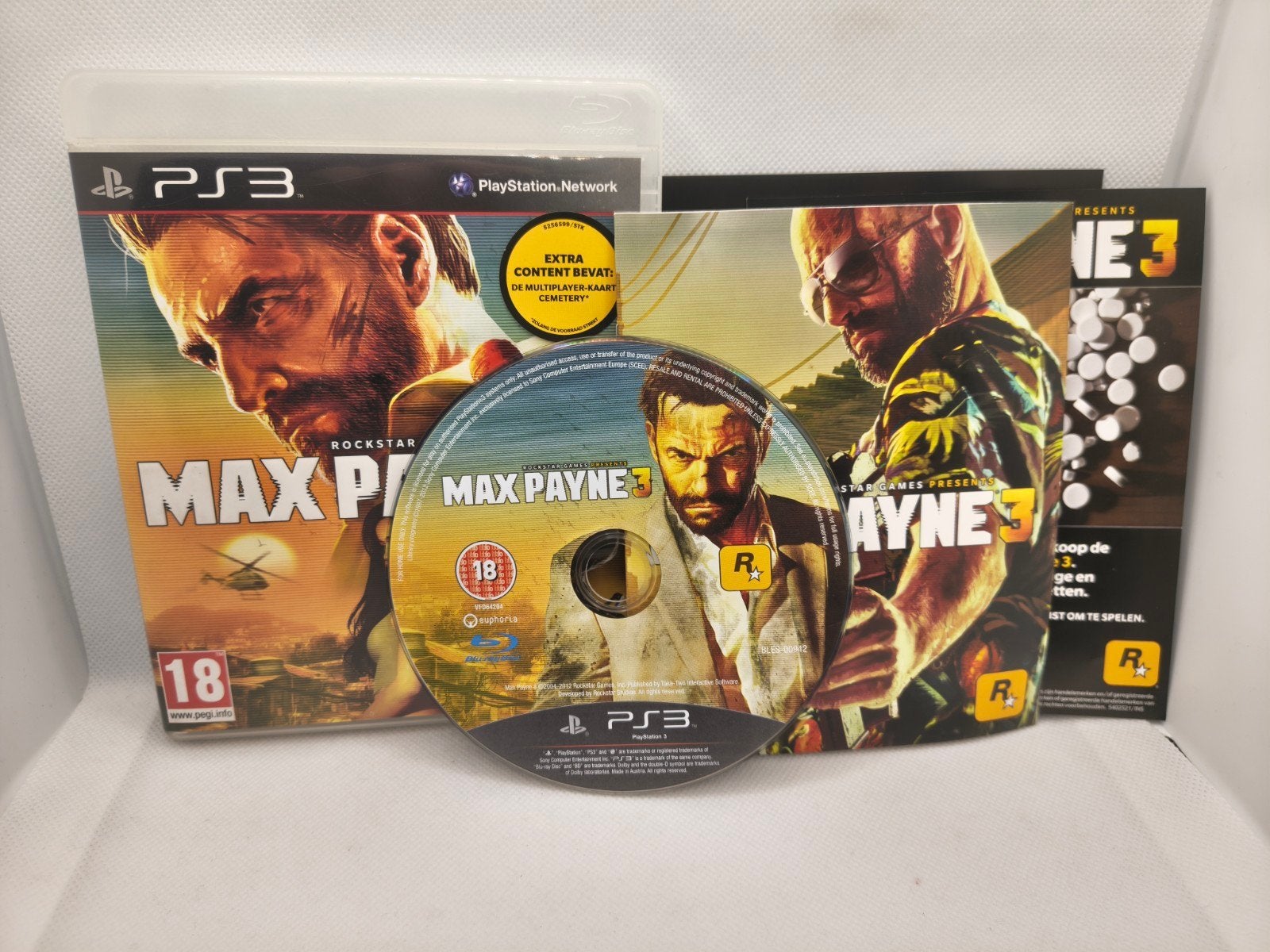 Max paine 3 Playstation 3 game, 3 spelers of meer, Ophalen of Verzenden, Zo goed als nieuw, Vanaf 3 jaar