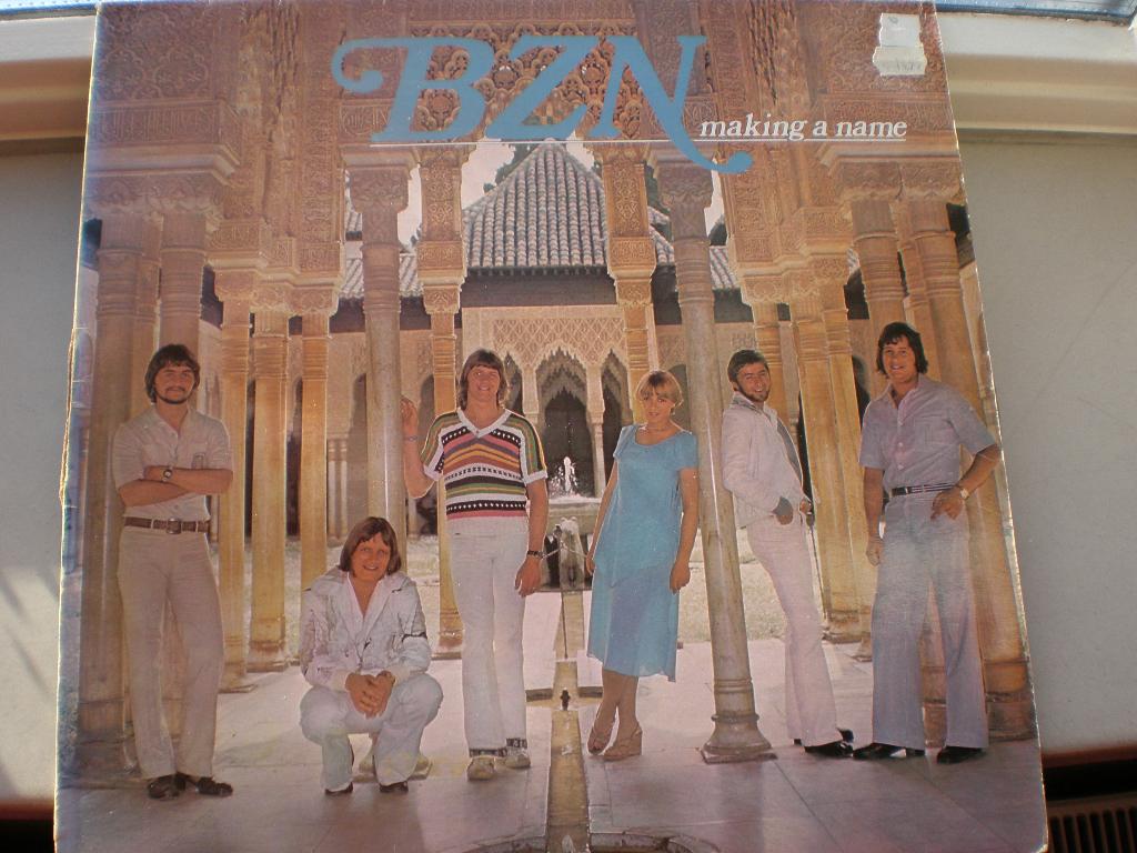 BZN, Making a name  1977, Gebruikt, Inclusief binnenhoes, Ophalen of Verzenden, 1970 - 1979