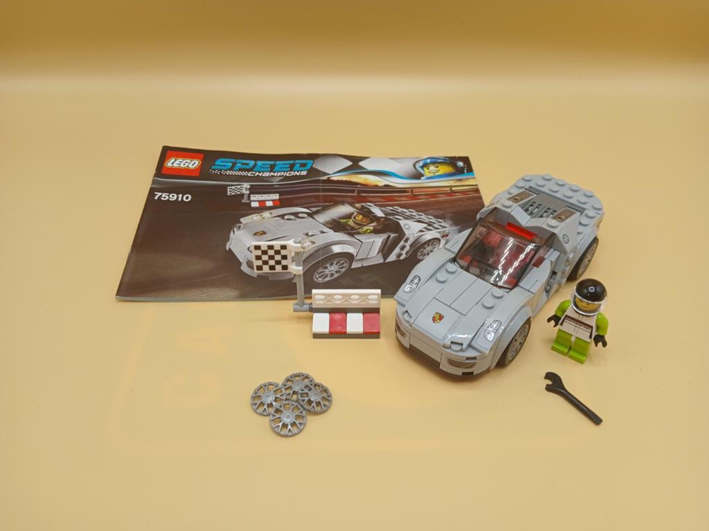 Lego Speed Champions, 75910 Porsche 918 Spyder. **ZGAN**, Zo goed als nieuw, Complete set, Compleet, Lego