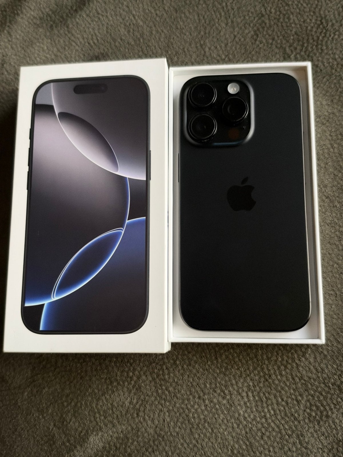 Iphone 16 PRO 512GB Black Titanium 90% batterij Puntgaaf, Telecommunicatie, 512 GB, Zwart, Zo goed als nieuw, Zonder simlock