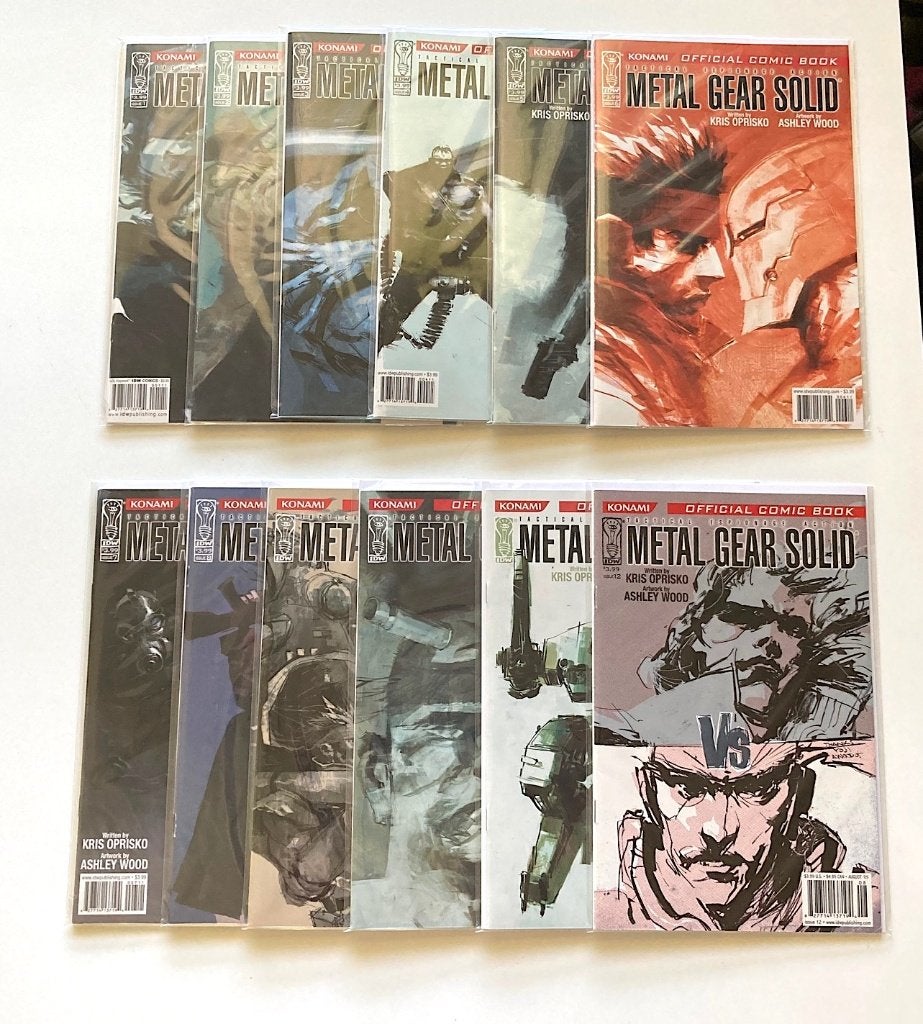 Metal Gear Solid #1-12 (set) IDW Comics 2004 Eerste serie, Boeken, Strips | Comics, Nieuw, Complete serie of reeks, Amerika, Ophalen