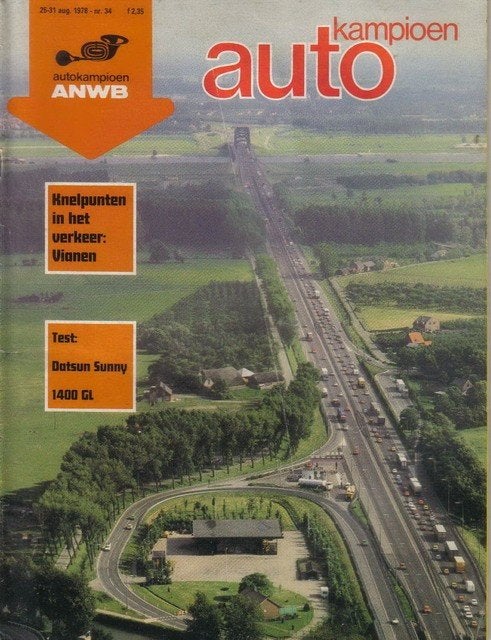 Autokampioen 34 1978 : Honda Civic - Peugeot 104 - Datsun, Ophalen of Verzenden, Gelezen, Algemeen