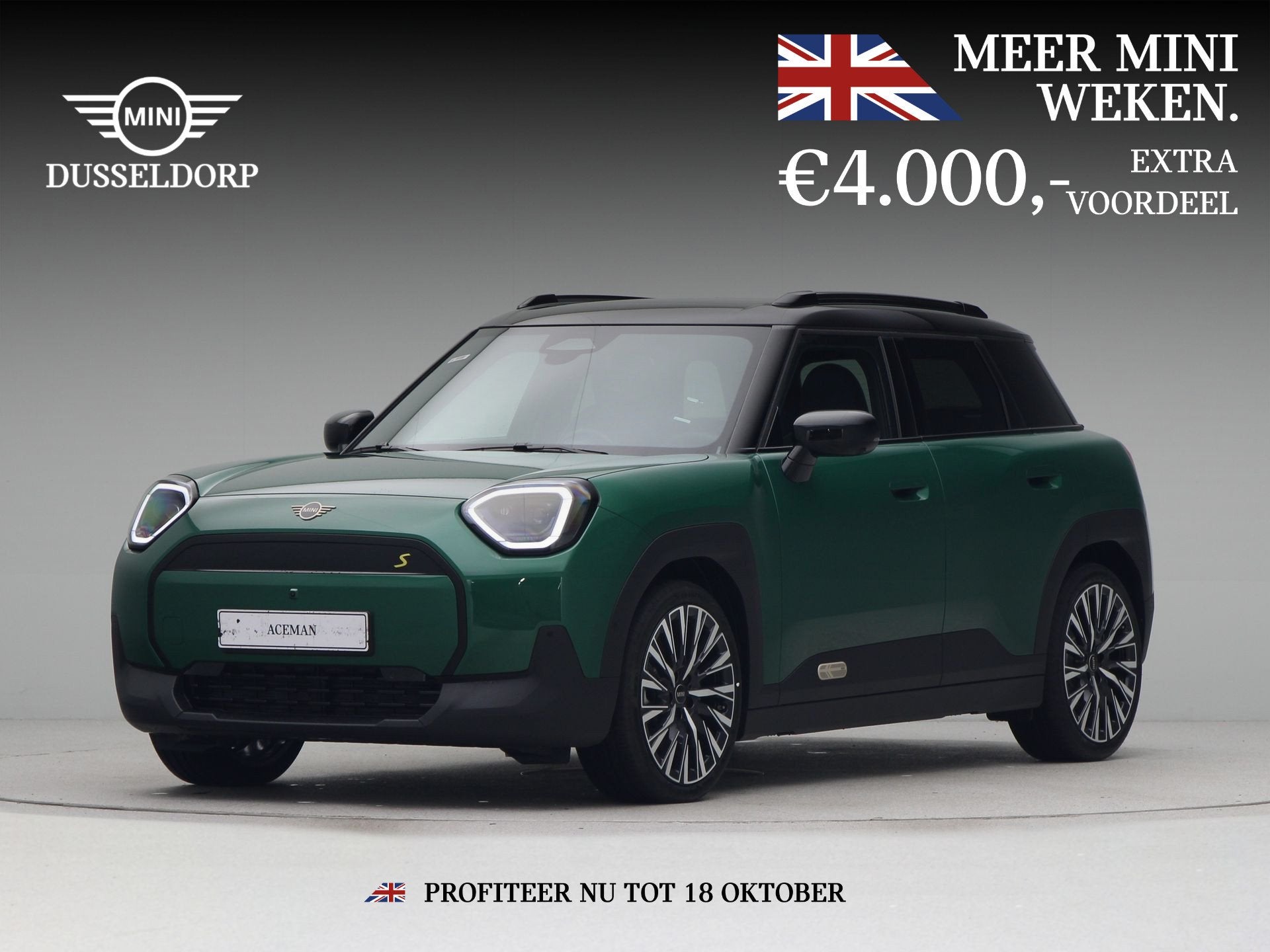 MINI Aceman SE Classic Pakket L PRIVATE LEASE EUR 564,- (60, Auto's, Zwart, Aceman, Nieuw, SUV of Terreinwagen