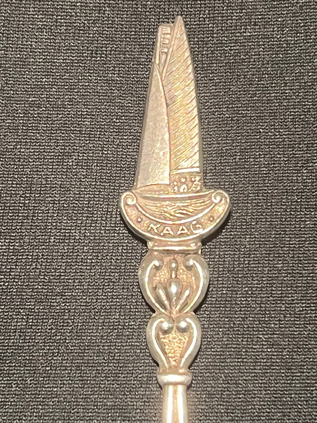 Kaag, vintage lepeltje., Ophalen of Verzenden