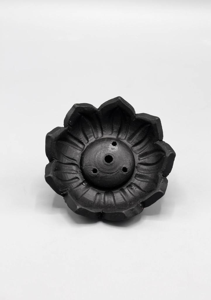Lotusbloem wierookbrander terracotta, Overige materialen, Verzenden, Nieuw, Nepalhandwerk.nl