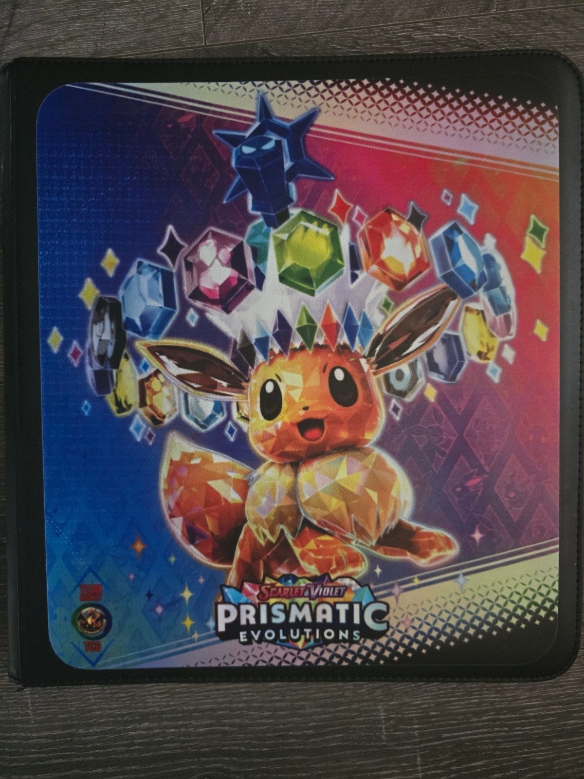 custom bedrukte pristmatic binder, Hobby en Vrije tijd, Ophalen of Verzenden, Zo goed als nieuw, Overige typen