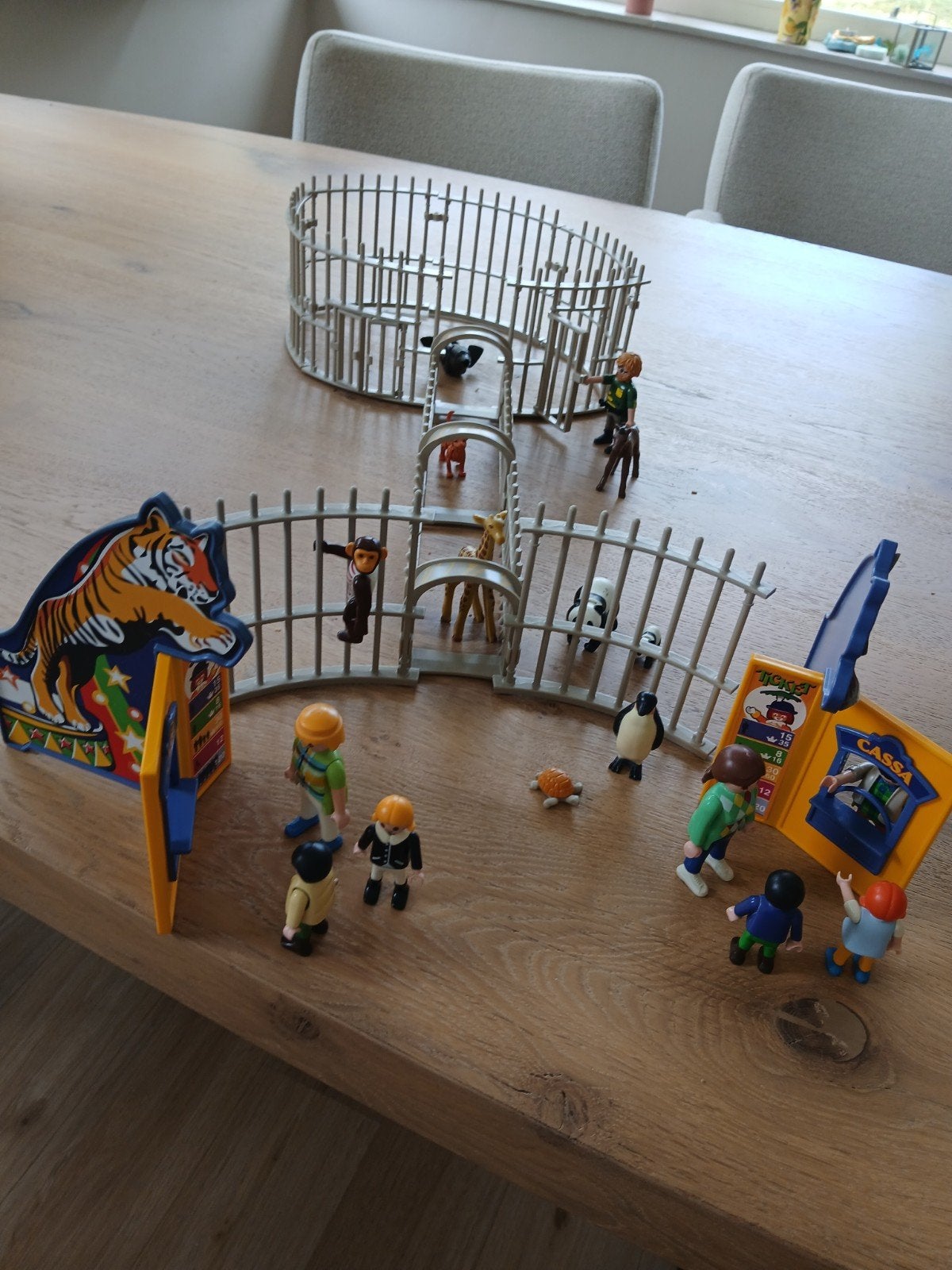 Playmobil dierentuin (zoals op de foto), Ophalen of Verzenden, Gebruikt, Jongen of Meisje